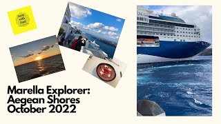 Aegean Shores on the Marella Explorer October 2022 [upl. by Singleton275]