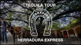 Tequila Herradura Express  Distillery amp Tasting Tour In Guadalajara Mexico [upl. by Ratep]