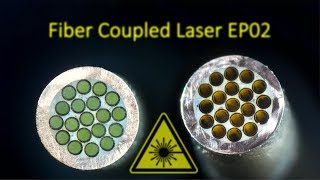 30W Laser Burning Stone  New CC Driver  Fiber Termination Lapping [upl. by Birchard569]