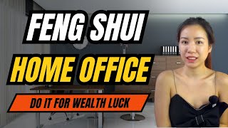 Feng Shui Your HOME OFFICE To Attract FORTUNE [upl. by Tnattirb]