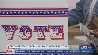 Monroe counselor provides tips on decompressing from election emotions [upl. by Wiburg]