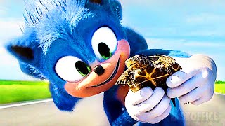 Sonic The Hedgehog 1 amp 2 FUNNIEST Scenes 💛⚡ 4K [upl. by Simonette]