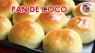 Pan de Coco  Easy Baking  Panlasang Pinoy  Easy Home Cooking  Baking Lessons Bread Talk baking [upl. by Ainattirb580]