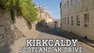 Kirkcaldy  Fife Scotland 4K Drive [upl. by Sutsuj]