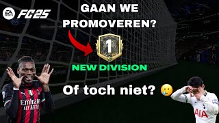 PROMOVEREN NAAR DIV 1 of toch niet 😅🤔 eafc 25 Nederlands [upl. by Minne221]