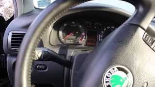 Skoda Superb 25 V6 TDI Cold Start [upl. by Barina685]