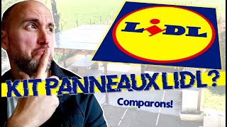 KIT Photovoltaïque LIDL MANO MANO LEROY Lequel choisir Tableur comparatif gratuit à télécharger [upl. by Ynahteb826]