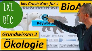 Ökologie  Grundwissen und Schlüsselbegriffe Keywords  Teil 2  Biologie Abitur [upl. by Racklin]