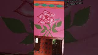 Hand painting flower drawing ideas  Work for SAHIPAINTER contact no 7602688334 shortvideo [upl. by Asilrac696]