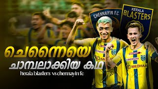 സംഭവം ഇറുക്ക്‌Kerala blasters vs Chennayin fcDonix clashKbfcNoah sadaouiIslRahul kp [upl. by Ahsinac]