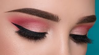 Easy Pink Summertime Makeup Tutorial [upl. by Oznarol]