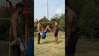 partner workout fitness motivation ropeworkout strengthtraining fitness [upl. by Inalem]