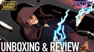 Hot Toys Darth Sidious Unboxing amp Review [upl. by Feer]