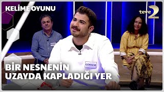 Bir nesnenin uzayda kapladığı yer  Kelime Oyunu [upl. by Naz122]