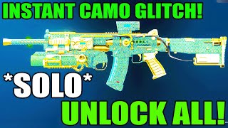 SOLO NEW BO6 CAMO GLITCH INSTANT GOLDDARK SPINEDIAMOND CAMO GLITCH BO6 GLITCH BO6 GLITCHES [upl. by Sandye230]