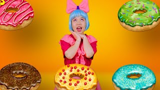 Five donuts Song  Kids Funny Songs [upl. by Allegna]