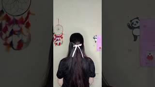 Diy bow claw clip🎀 diy bow shorts diyideas hair youtube [upl. by Eitsyrk176]