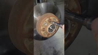 BMW E46 Wheel Bearing Replacement in 1 Minute [upl. by Vookles182]