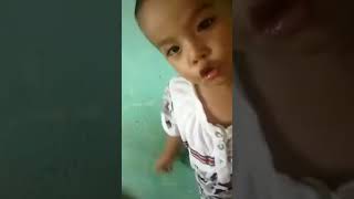 Hindi rhymes UPAR PANKHA  2years old Baby Somsow littleminds earlylearn [upl. by Alfred]