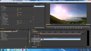 How to Use the Lens Flare Effect in Adobe Premiere [upl. by Larina]