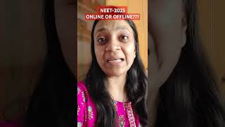 NEET 2025 Online or offline Attempt limit neet2025 nta neetlatestnewstoday [upl. by Digirb]