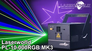 Laserworld PL10000RGB MK3 product video [upl. by Boleslaw]