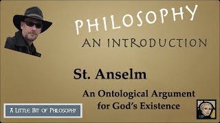 Anselm  An Ontological Argument [upl. by Aieki]