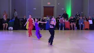 Junior Jitterbugs quotStraight to Memphisquot from 2024 CBC Dancesport [upl. by Ailel]