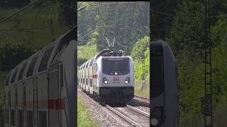 147 566 mit InterCity b Eutingen im Gäu train trainspotting railroad railway germany gäubahn [upl. by Brittan]