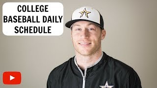 Day in the Life of a College Baseball Player [upl. by Cope]