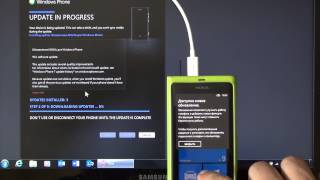 Как обновить Windows Phone до версии 78 на примере Nokia Lumia 800 [upl. by Terr136]