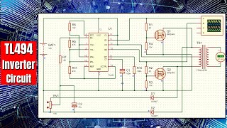 TL494 Inverter Circuit [upl. by Einnaf]