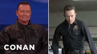 Robert Patrick Explains His T2 Run  CONAN on TBS [upl. by Lejeune]