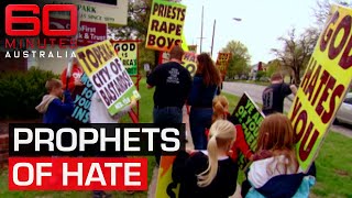 Confronting the Westboro Baptist Church the most hated family in America  60 Minutes Australia [upl. by Yelac]