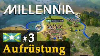 3 Aufrüstung ✦ Lets Play Millennia Wallonien✦ KI Großmeister [upl. by Ahcatan968]