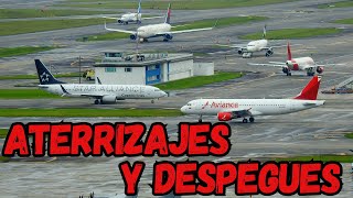 ATERRIZAJES Y DESPEGUES  27 minutos SPOTTING en El Dorado [upl. by Weisberg]