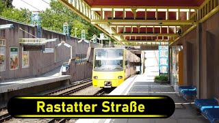 Stadtbahn Station Rastatter Straße  Stuttgart 🇩🇪  Walkthrough 🚶 [upl. by Notsob]