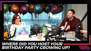 Where Did You Host Your Birthday Party Growing Up  15 Minute Morning Show [upl. by Einahc]