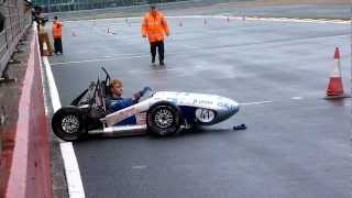 Formula Student 2012 Crash [upl. by Goober]