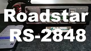 🔇 Roadstar RS2848 Japan Radio AMFM Toca Fitas Auto Reverse atualizado p placa bluetooth [upl. by Schreibe305]