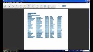 How to Convert PDF to Excel with Able2Extract 7 [upl. by Edva]