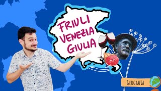 IL FRIULI VENEZIA GIULIA  La geografia spiegata ai bambini di scuola primaria [upl. by Sell24]