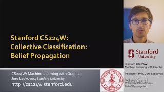 Stanford CS224W Machine Learning with Graphs  2021  Lecture 53  Collective Classification [upl. by Elaine]