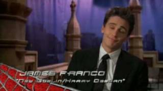 Spiderman 3 Interview James Franco amp Kirsten Dunst 2007 [upl. by Jahdai64]