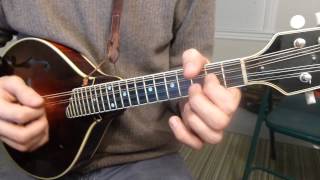 Cooleys Reel  Traditional Fiddle Tune on Mandolin [upl. by Bo]