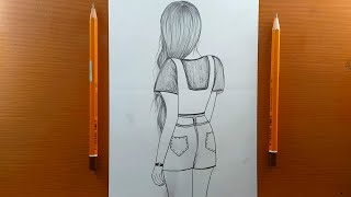 disegna una ragazza carinaInsegna come disegnare facilmente una ragazza carina con i capelli carini [upl. by Efi]