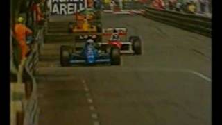 James Hunt swears during live BBC broadcast of 1989 Monaco Grand Prix [upl. by Geralda]