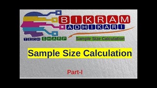 Sample Size Calculation Introduction video Part 1 [upl. by Anna-Diana]