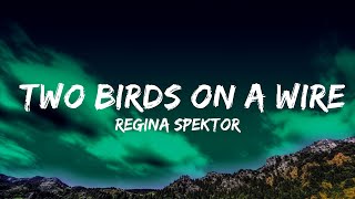 Regina Spektor  Two Birds On a Wire Lyrics  Whitle Lyric [upl. by Notsew628]