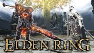 ELDEN RING Ringed Knight VS Banished Knight [upl. by Ennaeilsel]